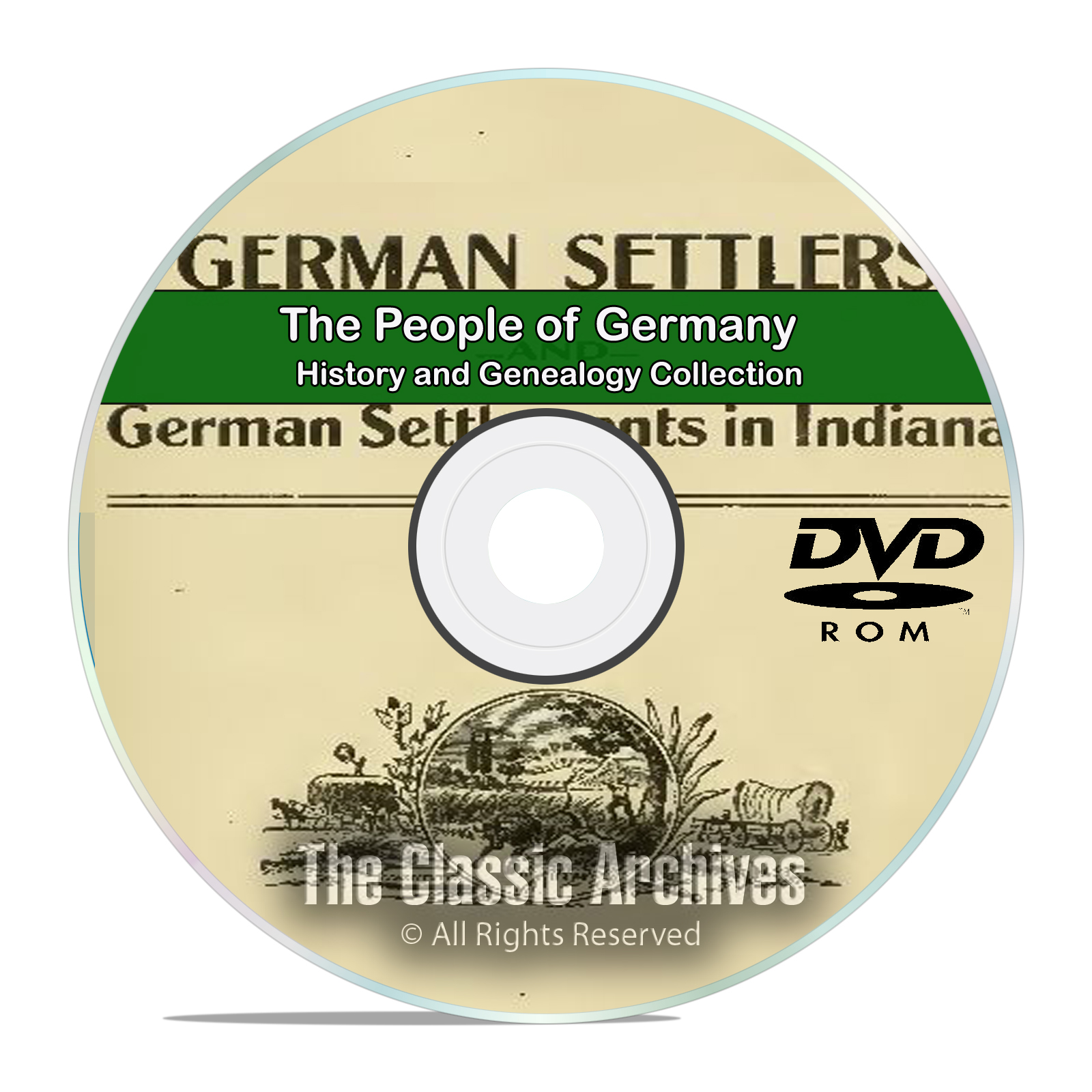 Germany People Cities Towns History and Genealogy 102 Books DVD